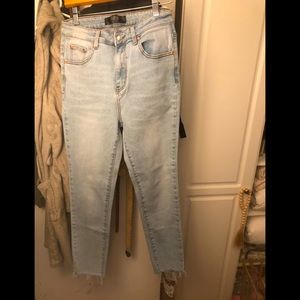 BNWT High waisted Bamboo denim jeans